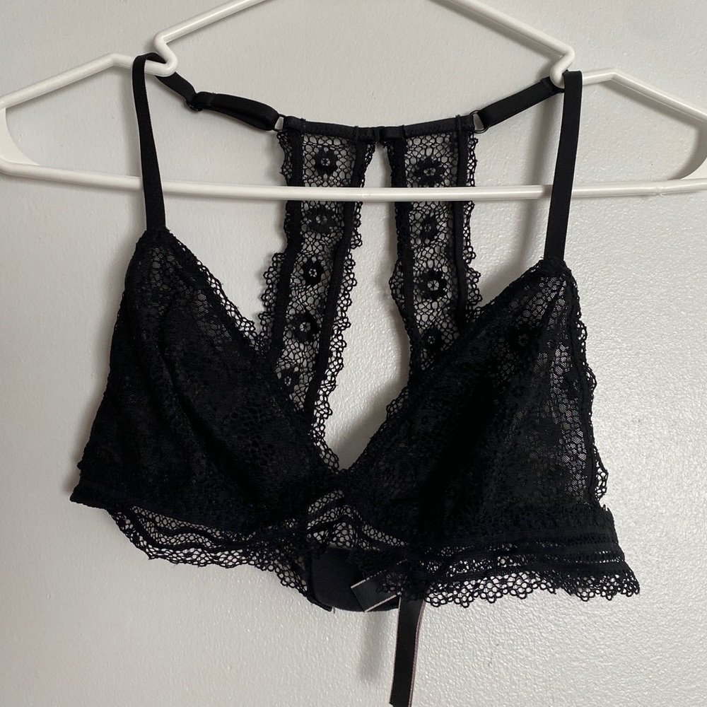 Victoria Secret Black lace bralette